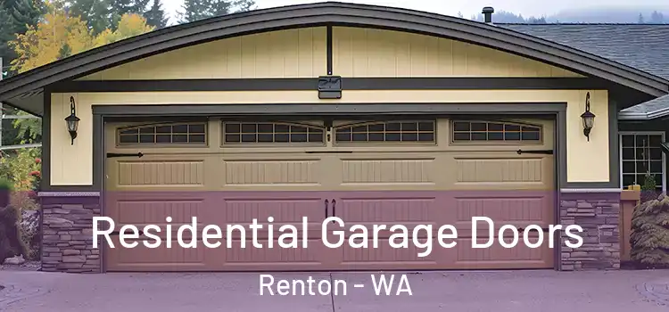  Residential Garage Doors Renton - WA